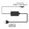 65W (15V) Power Supply Charger Adapter for Microsoft Surface Pro 11 / 10 / 9 / 8 / Go